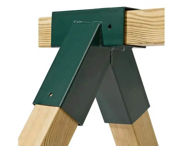 Coltar forma patrata unghi drept verde