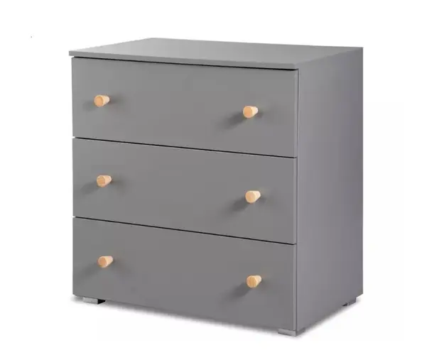 Comoda copii Klups Pauline Graphite Natur