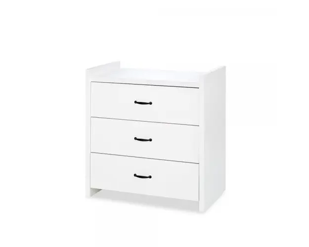 Comoda de infasat Amelia alb