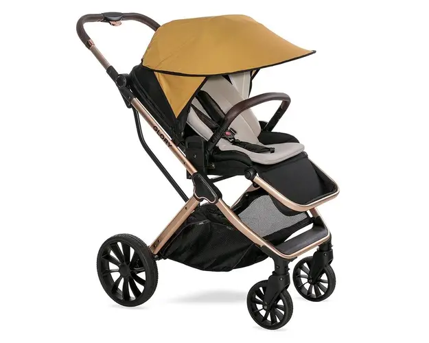 Copertina pentru carucior model universal protectie solara Lemon Curry