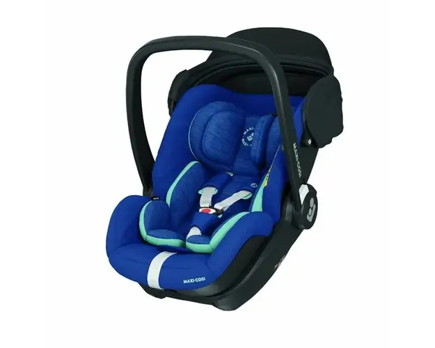 Cos auto i-Size Marble Maxi-Cosi baza inclusa essential Blue