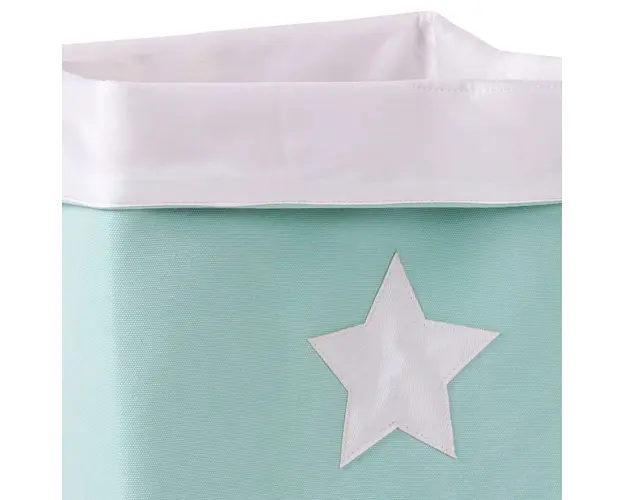 Cos depozitare panza Childhome 32x32x60 cm menta