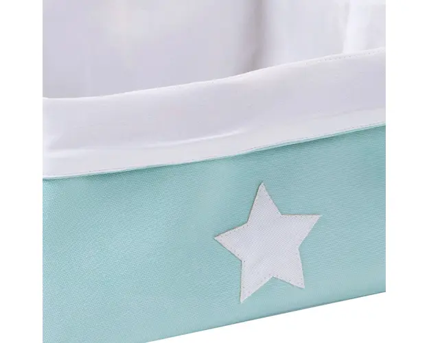 Cos depozitare panza Childhome 40x30x20 cm Menta