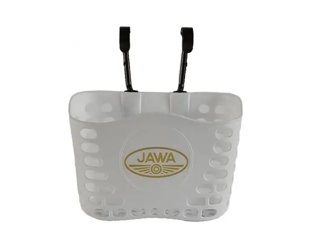 Cosulet pentru ghidonul bicicletelor Funny Wheels Rider SuperSport Jawa alb