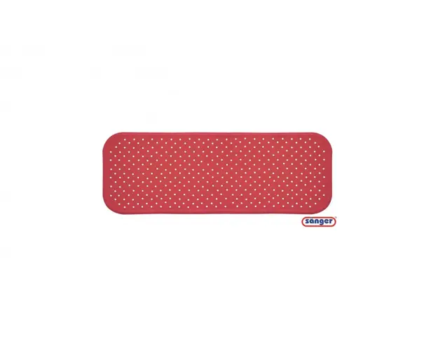 Covoras antiderapant cada rosu 96x34 cm