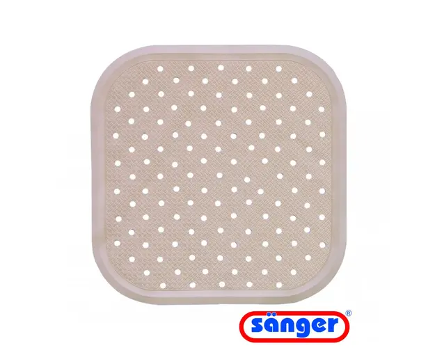 Covoras antiderapant din cauciuc natural pentru dus 56x56 cm melba