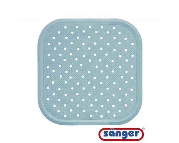Covoras antiderapant pentru dus cu ventuze 56 x 56 cm