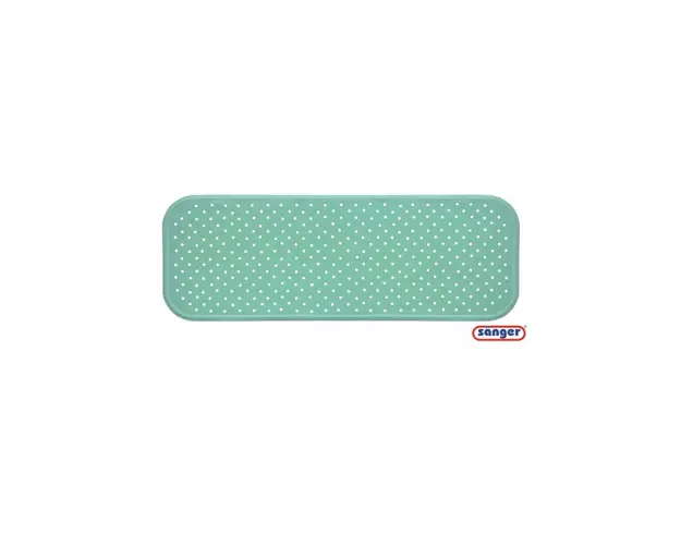Covoras de cada din cauciuc natural antiderapant 96x34 cm verde menta