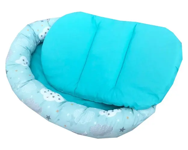 Cuib Baby Nest cu salteluta detasabila Norisori cu luna vernil