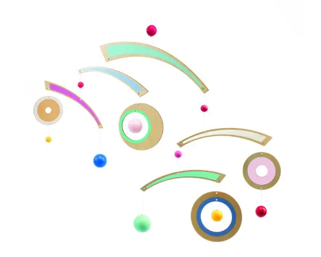 Decoratie mobil lemn Cosmos Djeco