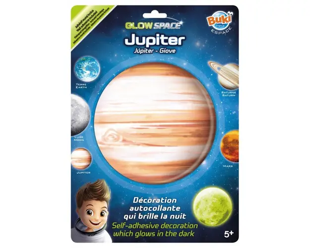 Decoratiuni de perete fosforescente Planeta Jupiter