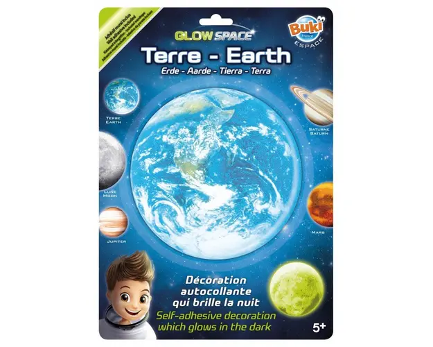 Decoratiuni de perete fosforescente Planeta Pamant