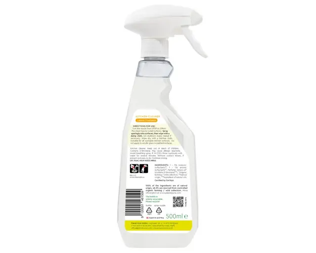 Detergent bio Planet Pure pentru bucatarie lamaie 500ml
