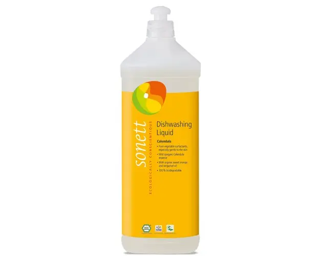 Detergent ecologic pentru spalat vase galbenele Sonett 1L