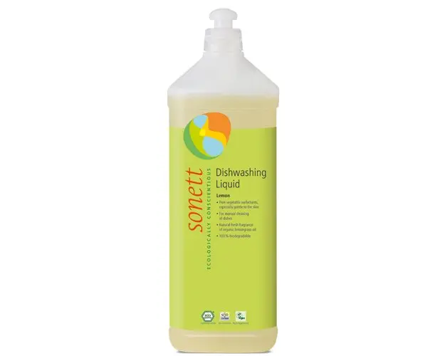 Detergent ecologic pentru spalat vase lamaie Sonett 1L