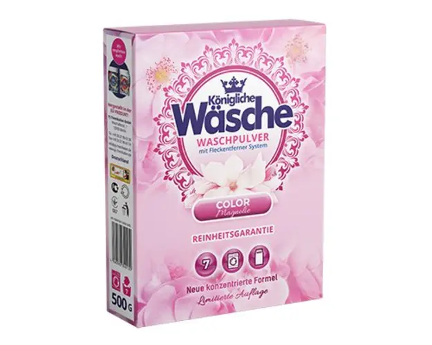 Detergent haine pudra Koniglische Wasche universal Magnolie 500g