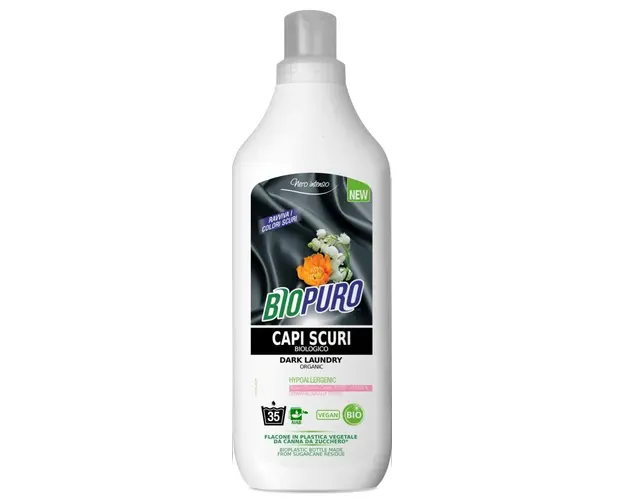 Detergent hipoalergen pentru rufe negre bio 1000ml