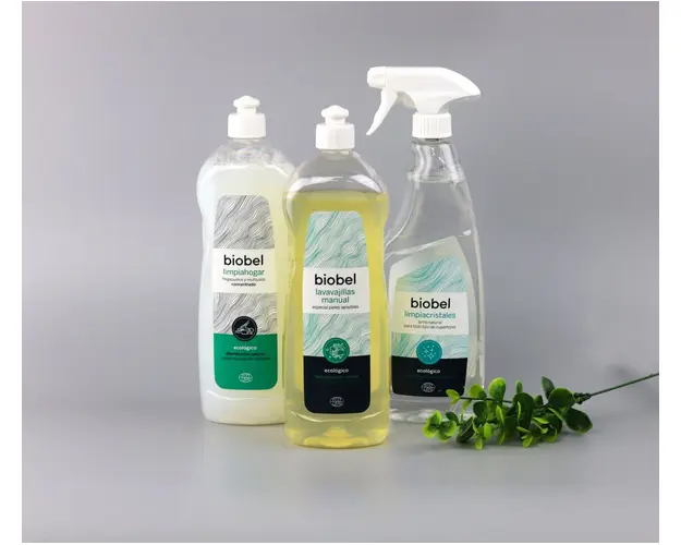 Detergent lichid bio de vase din ulei de citronella Biobel 1 litru