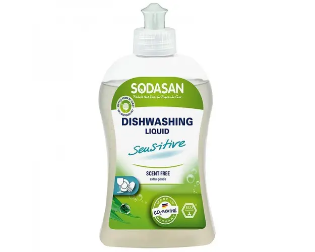 Detergent lichid ecologic pentru vase sensitiv 500ml