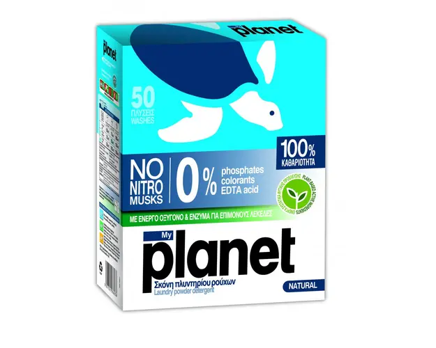 Detergent pudra My Planet 50 spalari 2500 g cutie