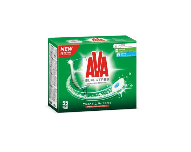 Detergent tablete AVA pentru masina spalat vase 55 buc