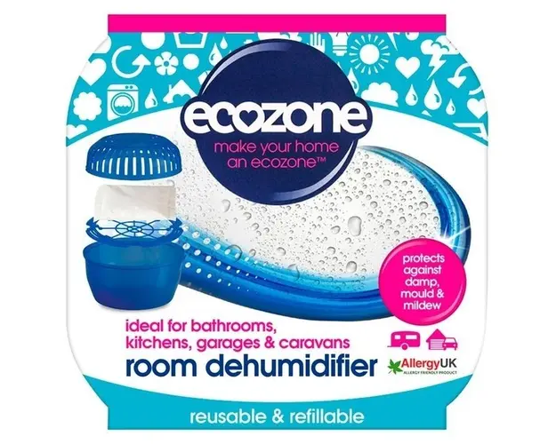 Dezumidificator pentru camera, anti-mucegai, anti-mirosuri Ecozone 450 g