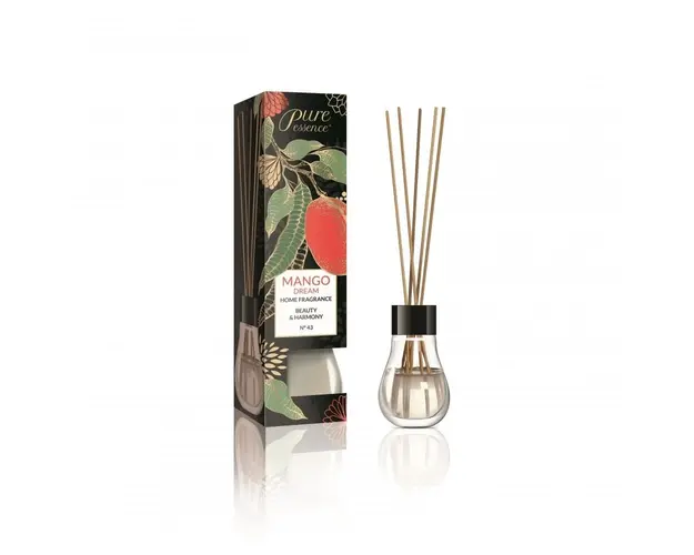 Difuzor cu betisoare parfumate Pure Essence, Mango, Revers, 25 ml