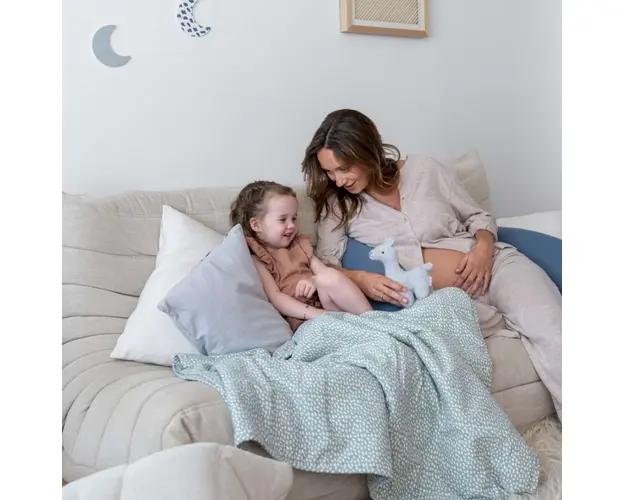 Paturica ultradelicata Doomoo bumbac organic Cloudy Kaki