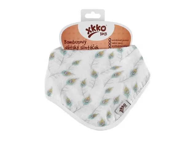 Esarfa din bambus Peacock Feathers XKKO