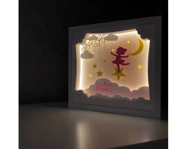 Tablou luminos Fetita 015