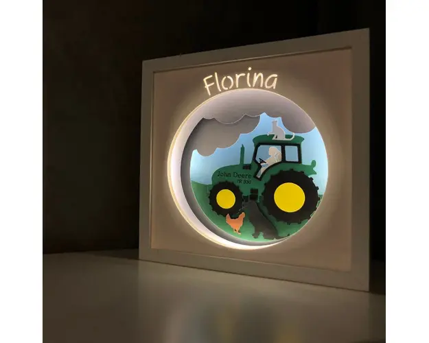 Tablou luminos Fetita 025