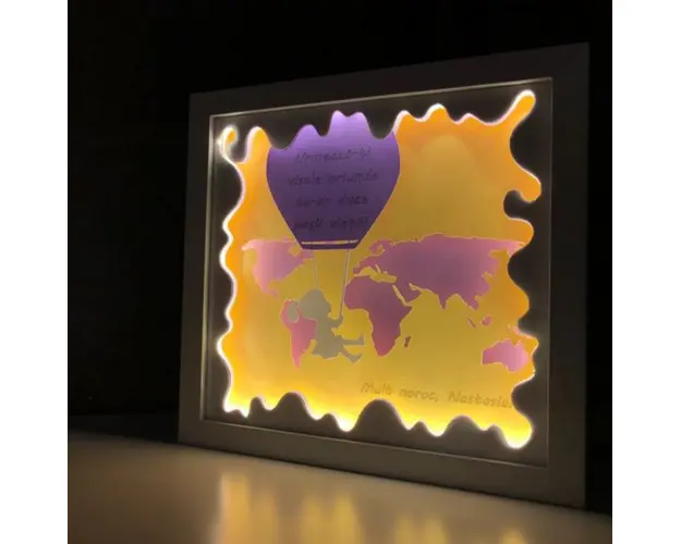 Tablou luminos Fetita 041