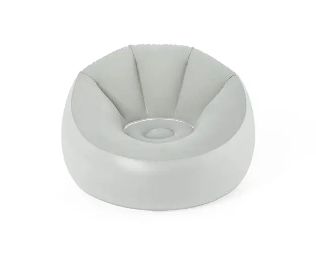 Fotoliu gonflabil iluminat diverse culori Bestway 75086 102 x 97 x 71 cm gri