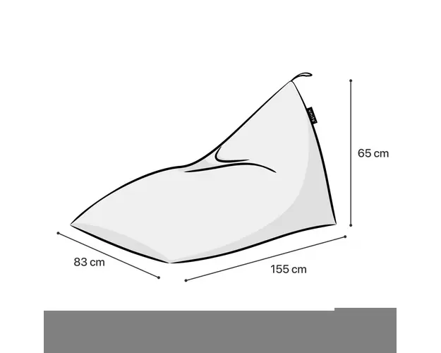 Fotoliu Puf Bean Bag tip Lounge Fotbal