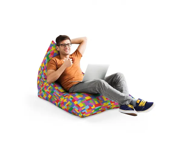 Fotoliu Puf Bean Bag tip Lounge Lego tetris