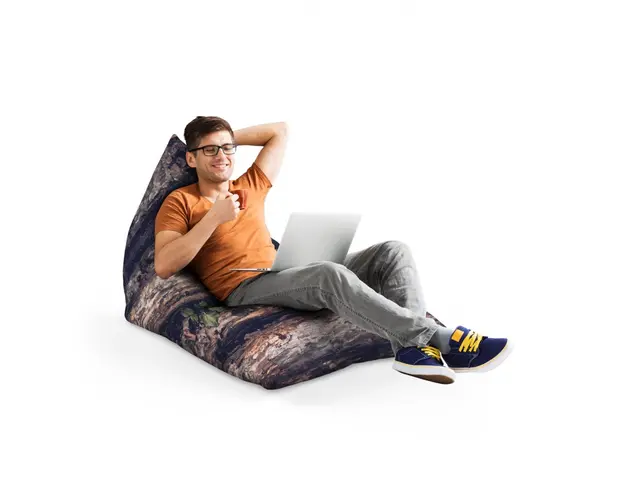 Fotoliu Puf Bean Bag tip Lounge Scoarta