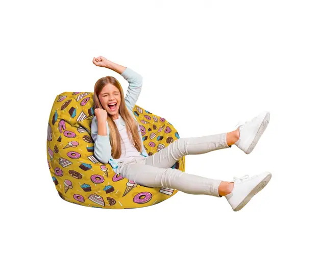 Fotoliu Puf Bean Bag tip Para L cake and ice cream