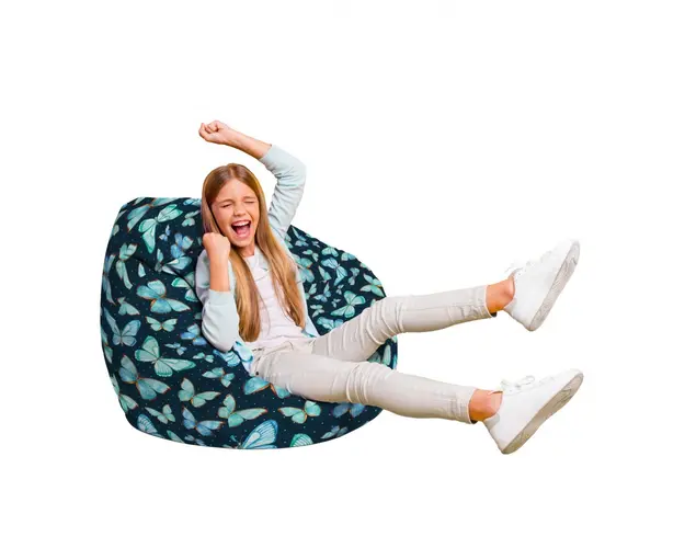 Fotoliu Puf Bean Bag tip Para L fluturi in stomac