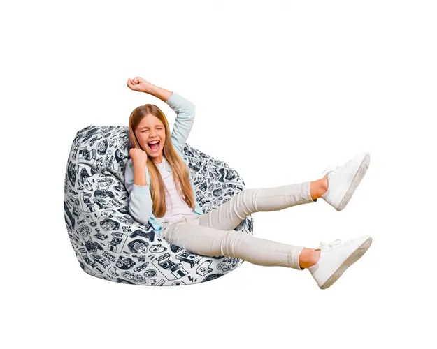 Fotoliu Puf Bean Bag tip Para L game over