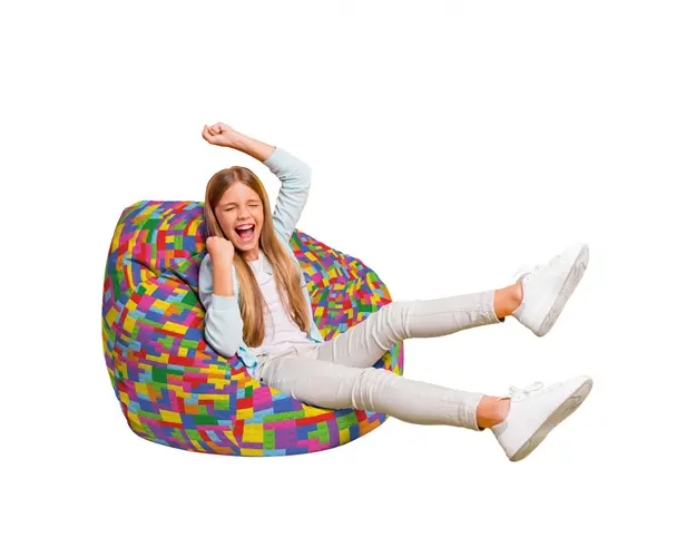 Fotoliu Puf Bean Bag tip Para L lego tetris