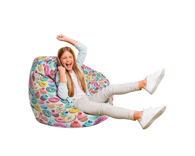 Fotoliu Puf Bean Bag tip Para L macarons