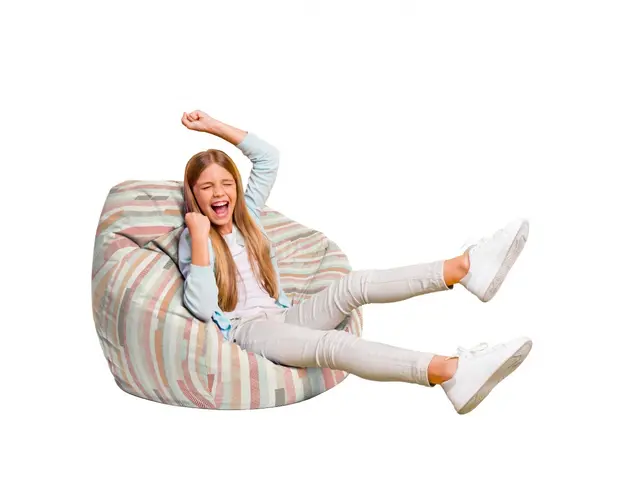 Fotoliu Puf Bean Bag tip Para L model multicolor vertical