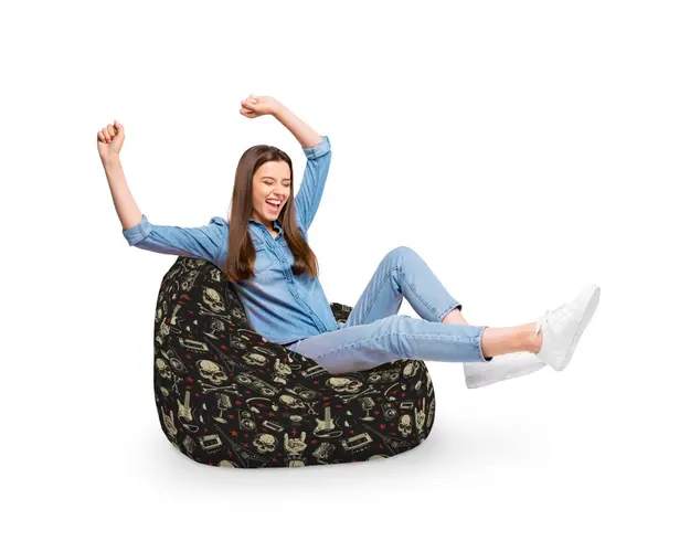 Fotoliu Puf Bean Bag tip Para L rock