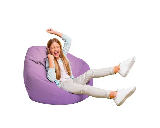 Fotoliu Puf Bean Bag tip Para L topografic mov
