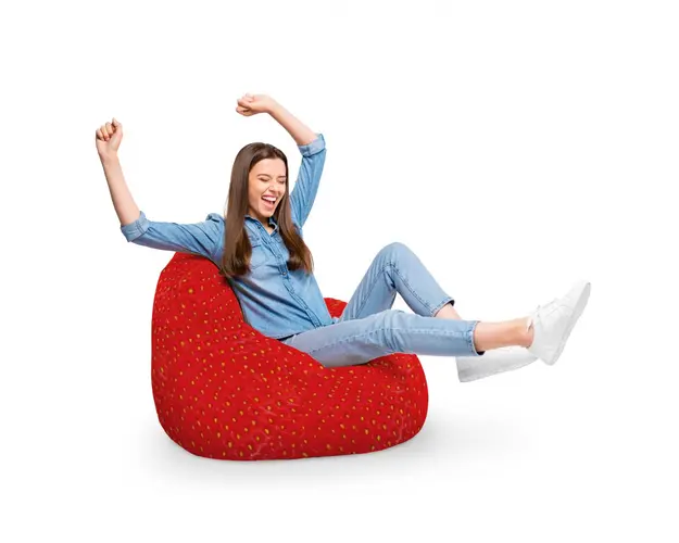 Fotoliu Puf Bean Bag tip Para XL Capsuna