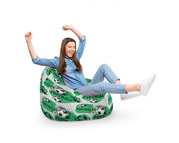 Fotoliu Puf Bean Bag tip Para XL Fotbal