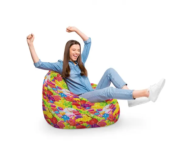 Fotoliu Puf Bean Bag tip Para XL Fruits Candy
