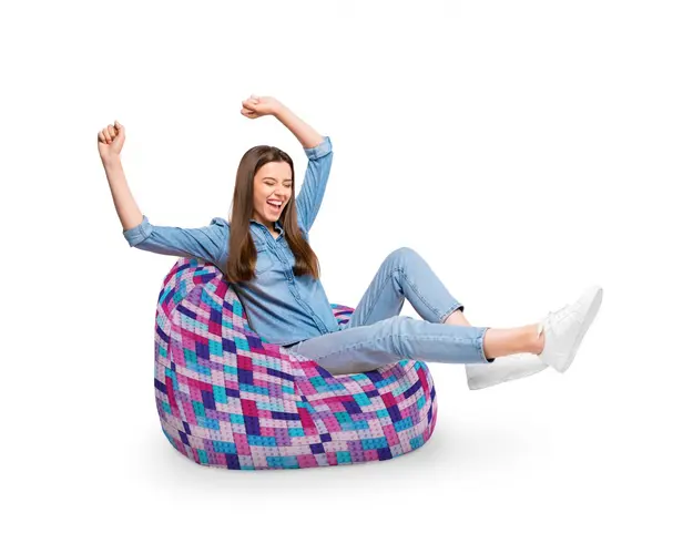 Fotoliu Puf Bean Bag tip Para XL Lego Tetris Mov