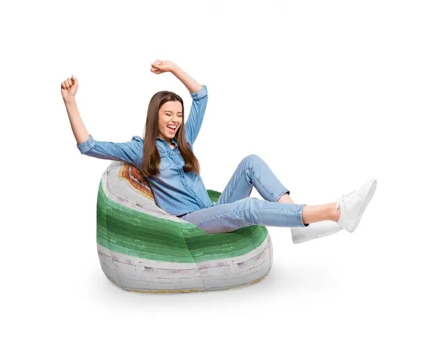 Fotoliu Puf Bean Bag tip Para XL Lemn Vopsit