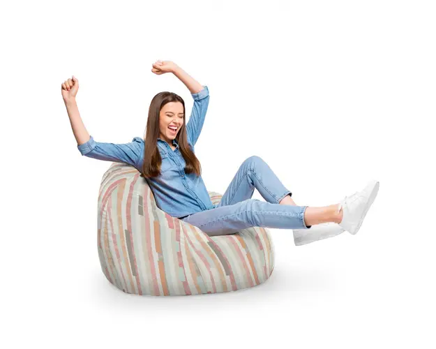 Fotoliu Puf Bean Bag tip Para XL Model Multicolor Vertical